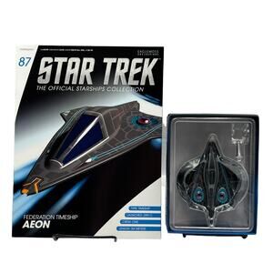 Eaglemoss 2018 Star Trek Federation Timeship Aeon Diecast Starship 87